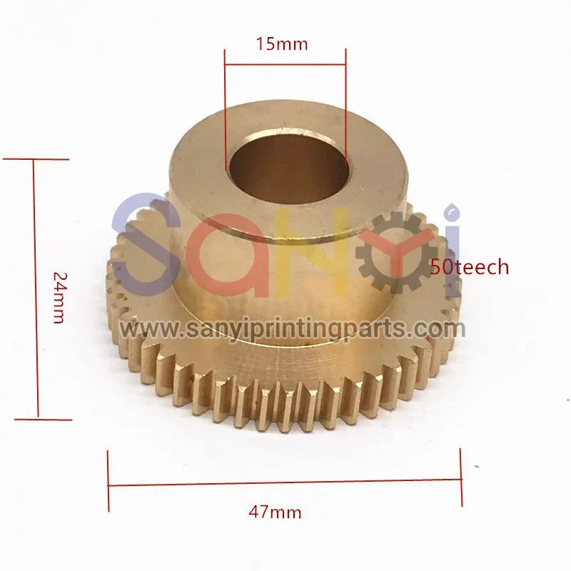heidelberg l4.014.335 entrega de papel engranaje de cobre cd74 xl75 engranaje helicoidal 