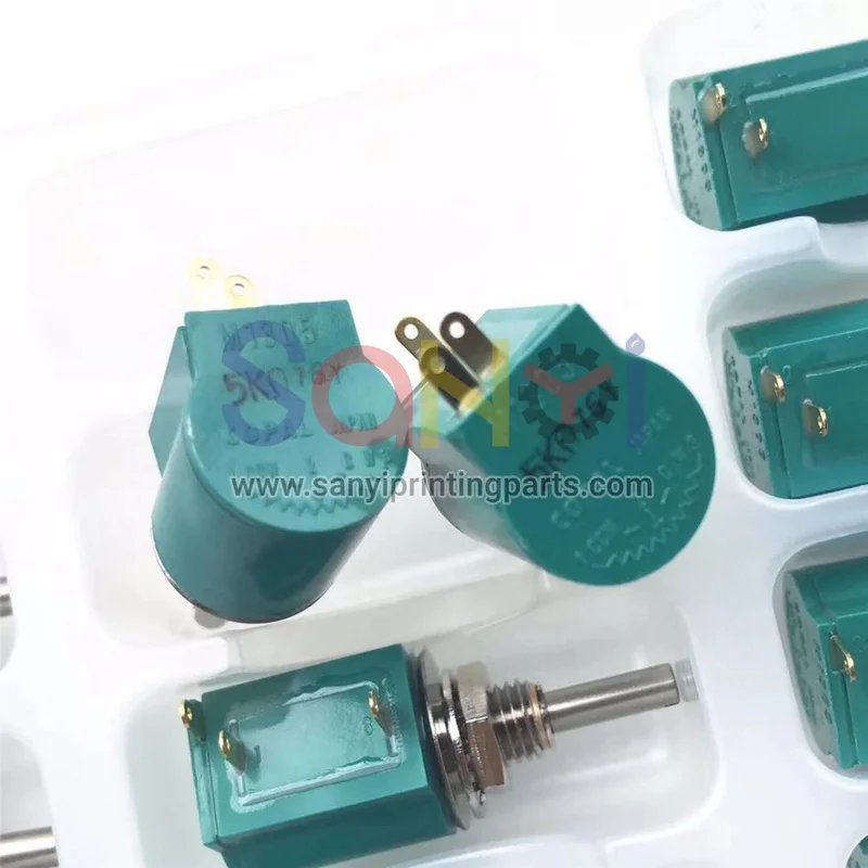 ryobi akiyama machine copal m1305 5k potentiomètre pièces de presse offset 