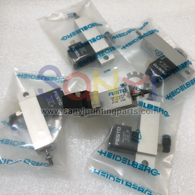 61.184.1131 unidad de válvula / cilindro neumático heidelberg d10 h4 