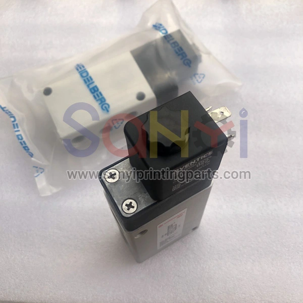 00.580.2291 / 01 heidelberg cd102 sm102 cd74 sm74 sm52 mo válvula de solenoide 