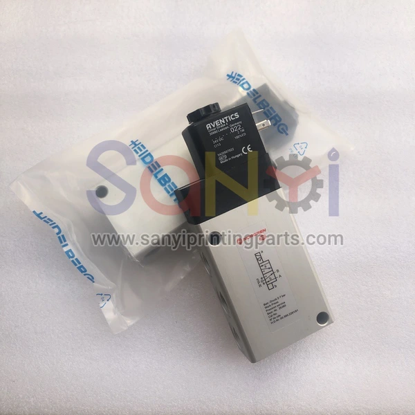 00.580.2291 / 01 heidelberg cd102 sm102 cd74 sm74 sm52 mo válvula de solenoide 