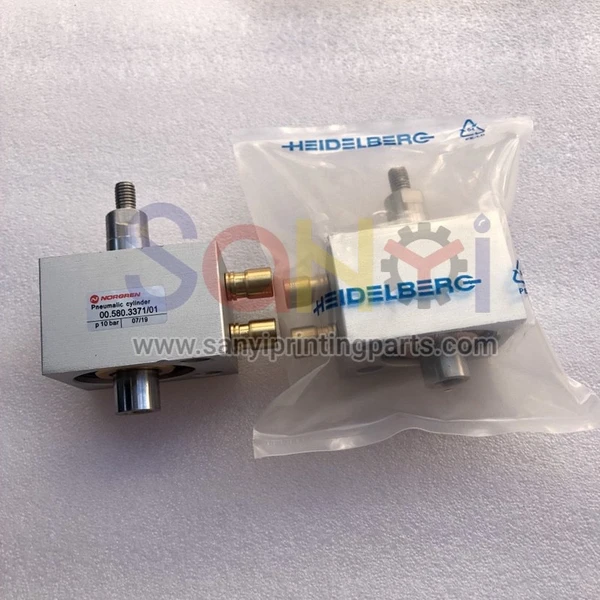 00.580.3371 cilindro neumático cilindro de carrera corta heidelberg sm102  