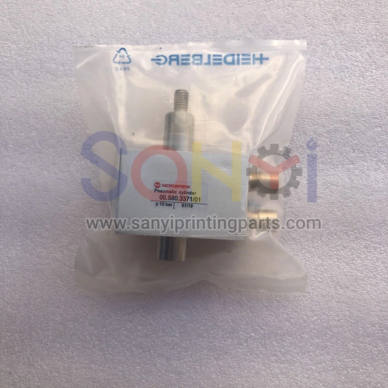 00.580.3371 cilindro neumático cilindro de carrera corta heidelberg sm102  