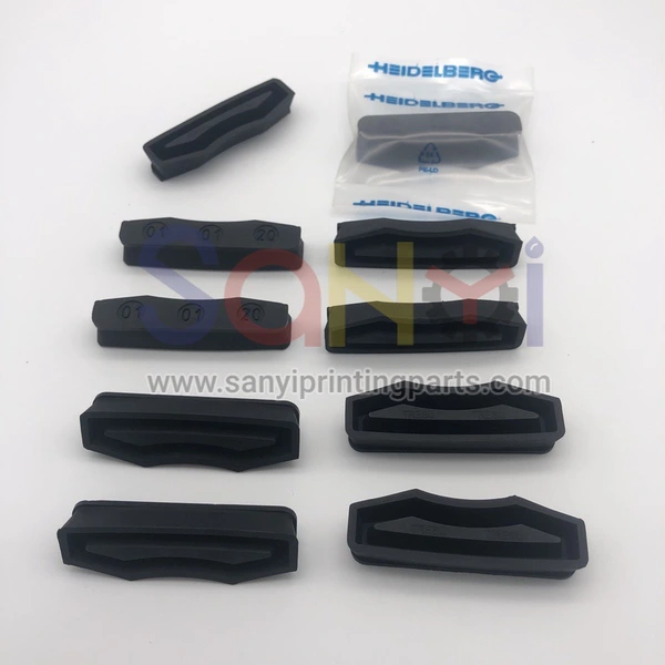 Black Rubber Parts Size 73x25mm Sealing Block C4.043.252 C6.043.252