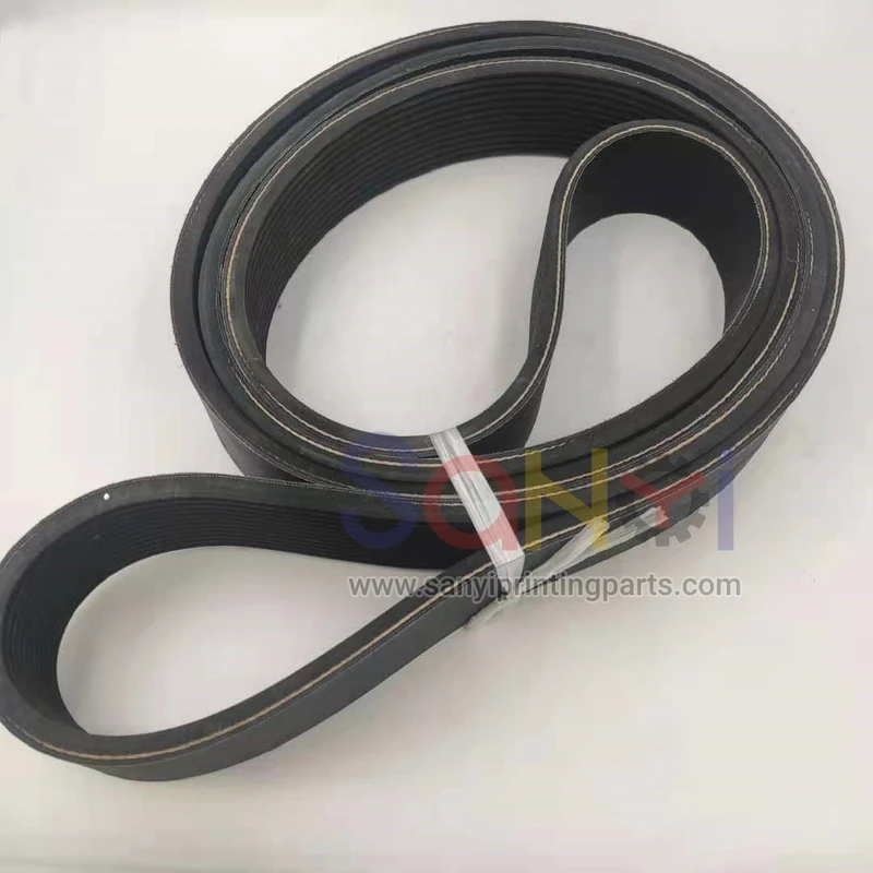 00.270.0035 correa acanalada en v para repuestos de máquinas heidelberg 