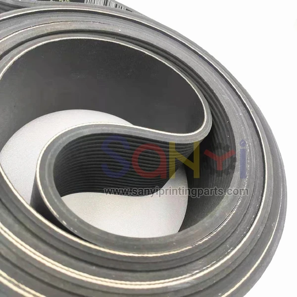 Heidelberg 00.270.0100 courroie d'entraînement simple pour machine à imprimer 102