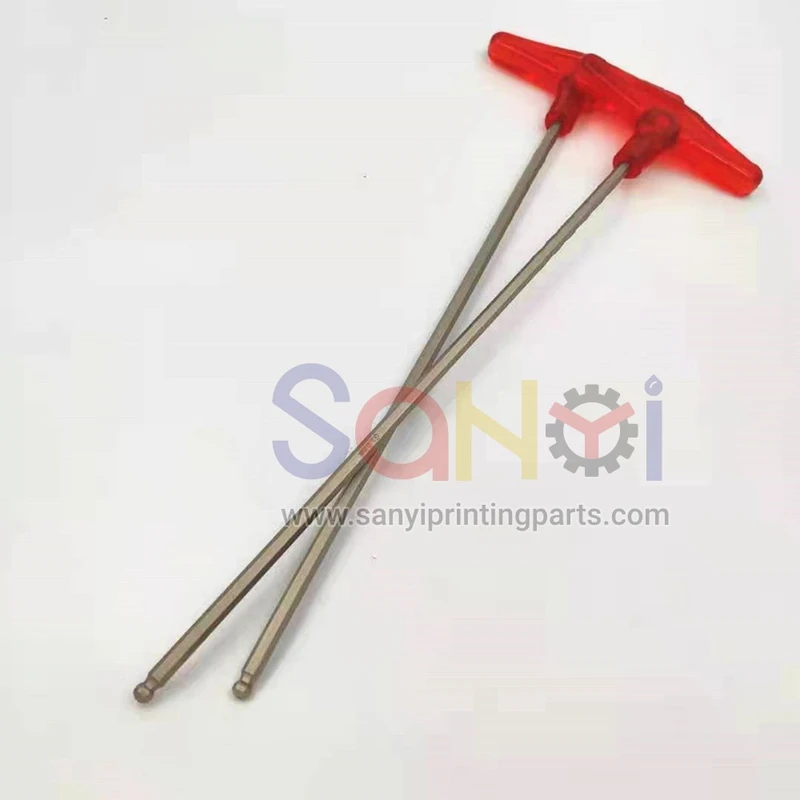 00.580.4703 vis heidelberg outil clé en forme de T de 6 mm  