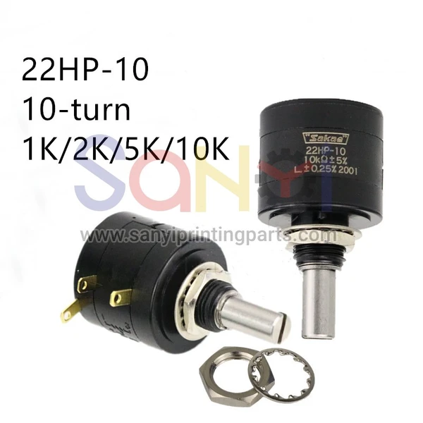 Mitsubishi 22HP-10 Wirewound Potentiometer