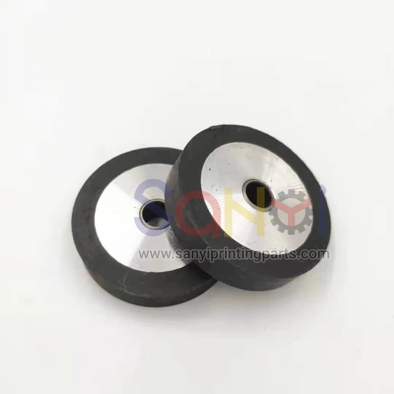 roue à rouleaux en caoutchouc heidelberg 41.016.270 pour machine cd74 xl74  