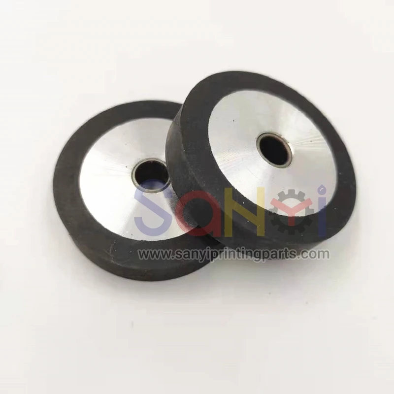 roue à rouleaux en caoutchouc heidelberg 41.016.270 pour machine cd74 xl74  