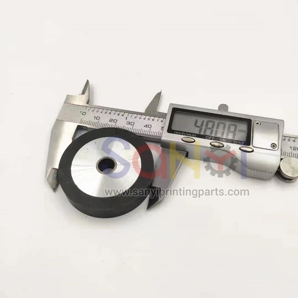 roue à rouleaux en caoutchouc heidelberg 41.016.270 pour machine cd74 xl74