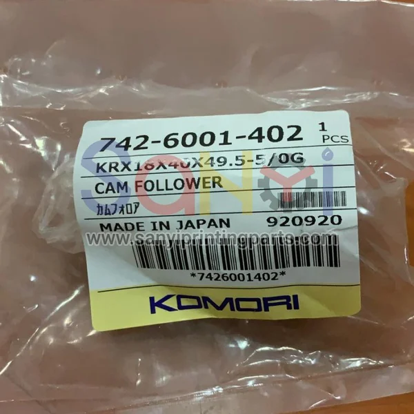 Komori 742-6001-402 krx18x40x49.5-5 cam follower 7426001402 920920