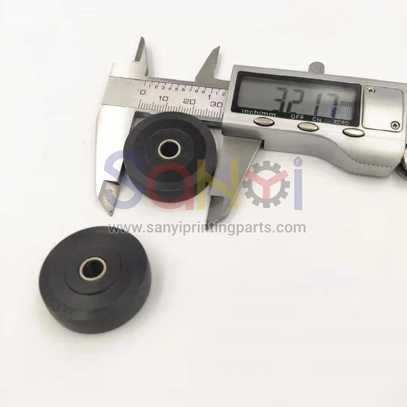 89.016.236 heidelberg sm52 pm52 máquina rueda de rodillo de goma 