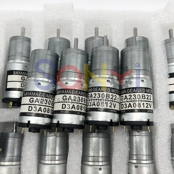 máquina de impresión con motorreductor sayama ga230b22 d3a0812v 