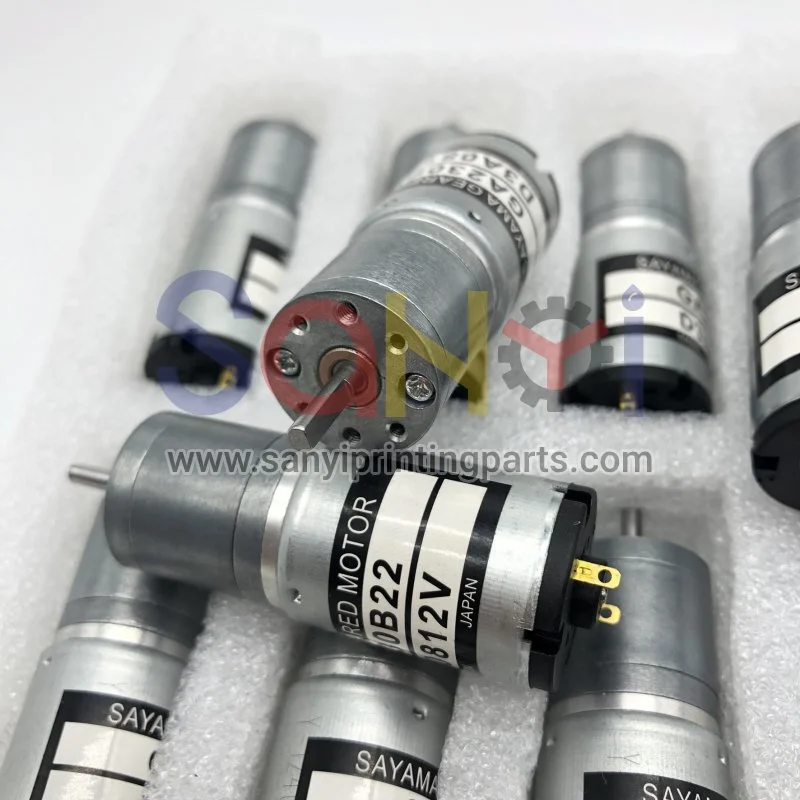 máquina de impresión con motorreductor sayama ga230b22 d3a0812v 