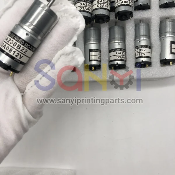 máquina de impresión con motorreductor sayama ga230b22 d3a0812v 