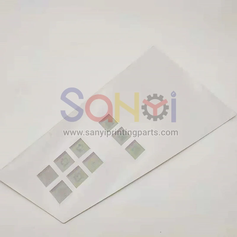 Heidelberg Machine Panel Mask Offset Printing Machine Spare Parts