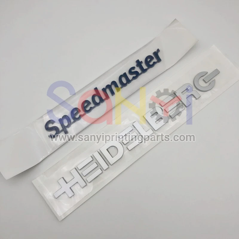 Heidelberg SM52 SM74 SM102 Logo Sticker 10.111.7699 10.111.5499