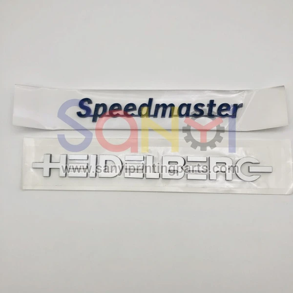 Heidelberg SM52 SM74 SM102 Logo Sticker 10.111.7699 10.111.5499