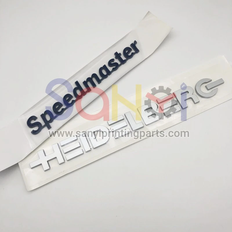 Heidelberg SM52 SM74 SM102 Logo Sticker 10.111.7699 10.111.5499