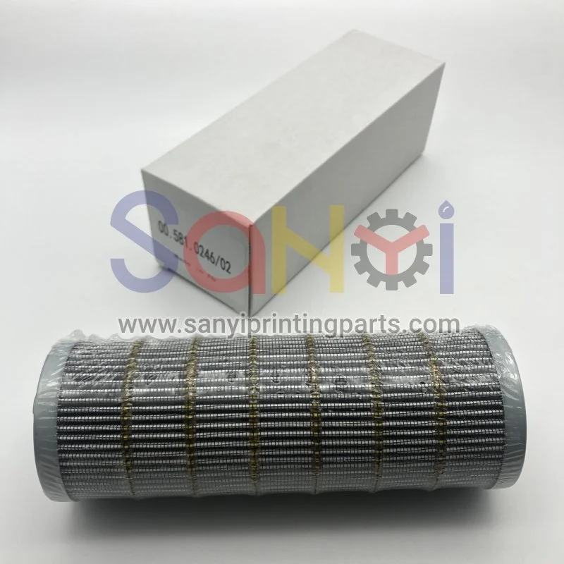 00.581.0246 Heidelberg Filter Cartridge 00.580.1558 195x29x69mm