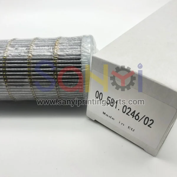 00.581.0246 Heidelberg Filter Cartridge 00.580.1558 195x29x69mm