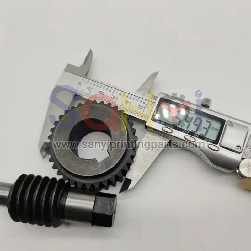 Heidelberg SM102 CD102 Machine 66.006.029 Worm 66.006.031 Worm Gear