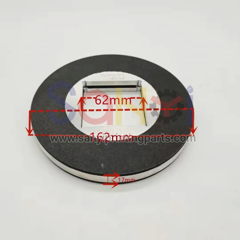 plaquette de frein heidelberg 61.101.2022 pour pièces de rechange de machine sm102 cd102 