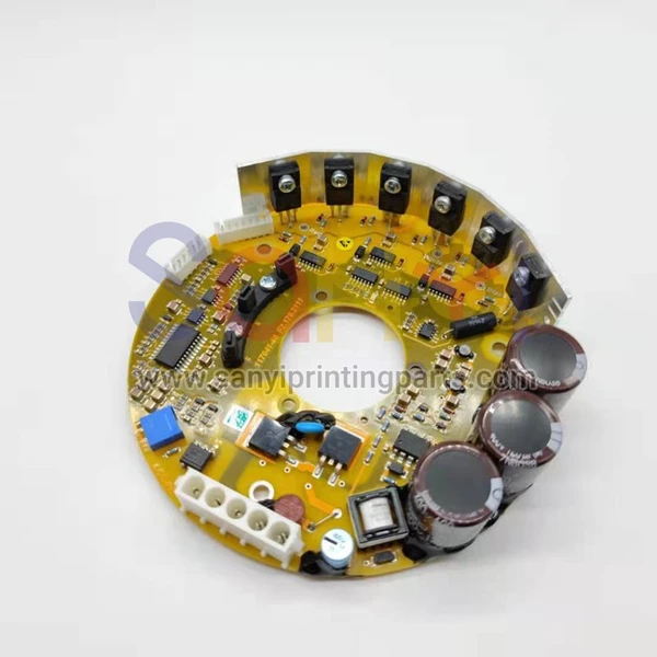 Heidelberg f2.179.2111 soplador dentro de la placa de tarjeta 117641-46 placa de transmisión