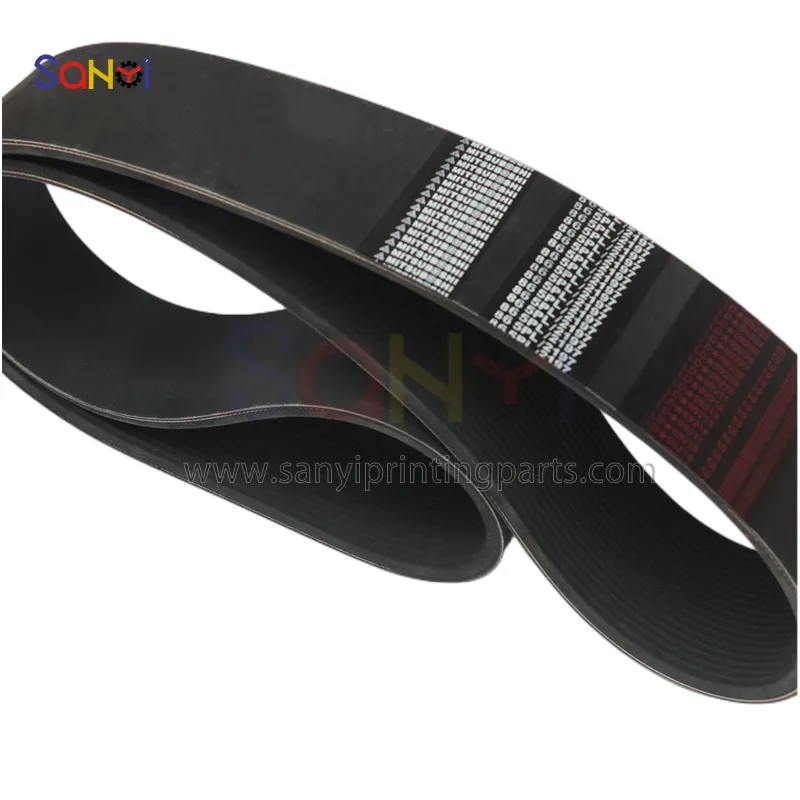 00.270.0101 plaque courroie striée 12 pl4622 pour heidelberg sm102 cd102