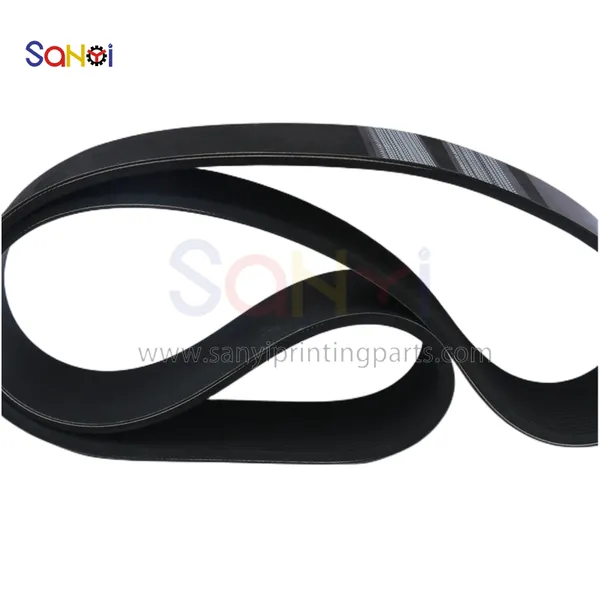 00.270.0101 plaque courroie striée 12 pl4622 pour heidelberg sm102 cd102