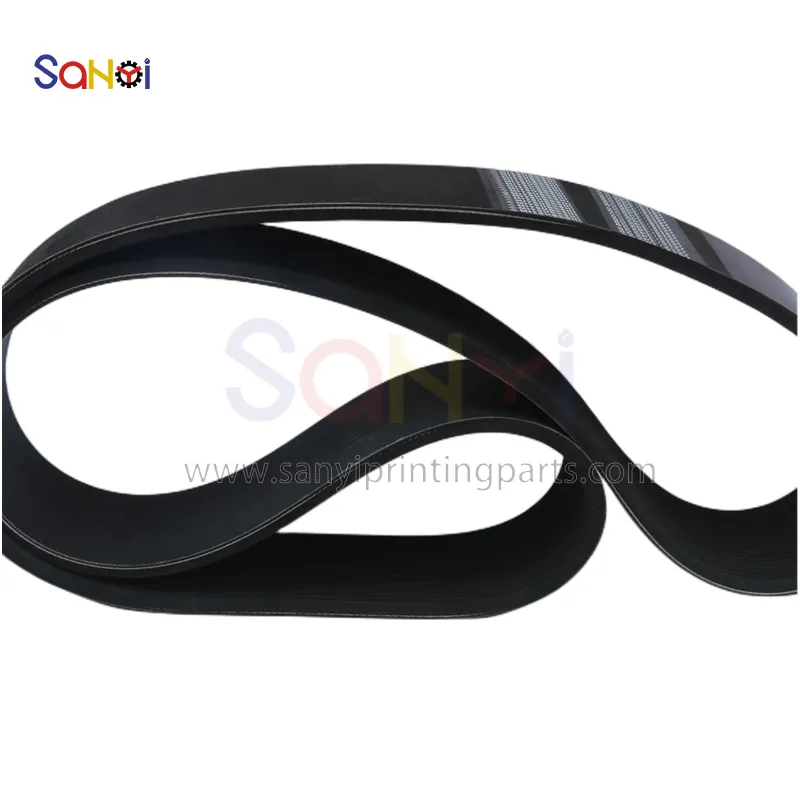 00.270.0101 plaque courroie striée 12 pl4622 pour heidelberg sm102 cd102