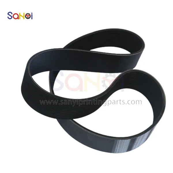 00.270.0101 plaque courroie striée 12 pl4622 pour heidelberg sm102 cd102