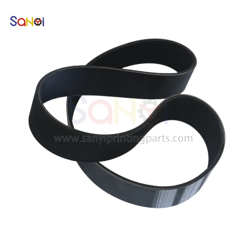 00.270.0101 plaque courroie striée 12 pl4622 pour heidelberg sm102 cd102