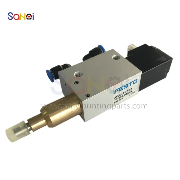 F7.335.002 Solenoid Valve Unit For Heidelberg CD102 XL105 SM74 PM74