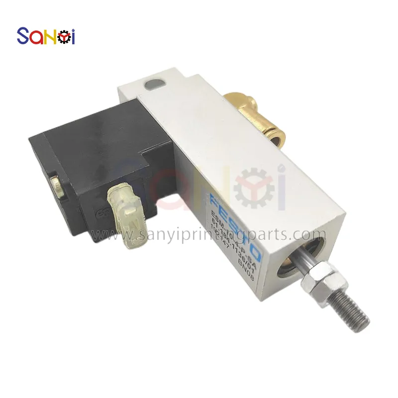 61.184.1136 Ink Cylinder Solenoid Valve For Heidelberg SM74 SM52 