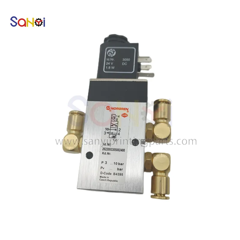 S9.184.1051 Pneumatic 4-2 Way Valve For Heidelberg X3 
