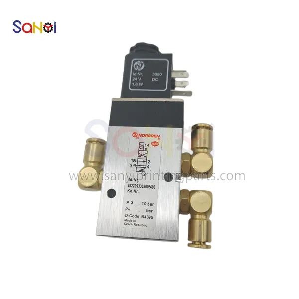 S9.184.1051 Pneumatic 4-2 Way Valve For Heidelberg X3