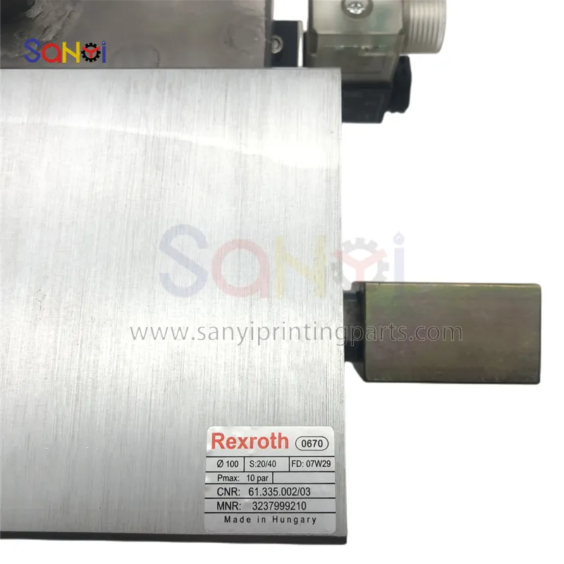 61.335.002 Cylinder Valve Solenoid Valve For Heidelberg SX102 SM102 