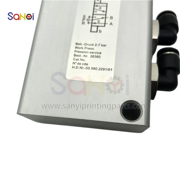 Valve 00.580.2291 pour heidelberg xl106 cd102 sm102 cd74 sm74 sm52  