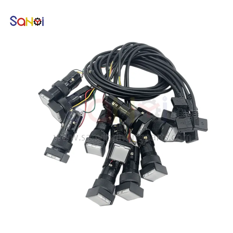 71.186.4421 CPC Push Button With Wire For Heidelberg SM102 MO 