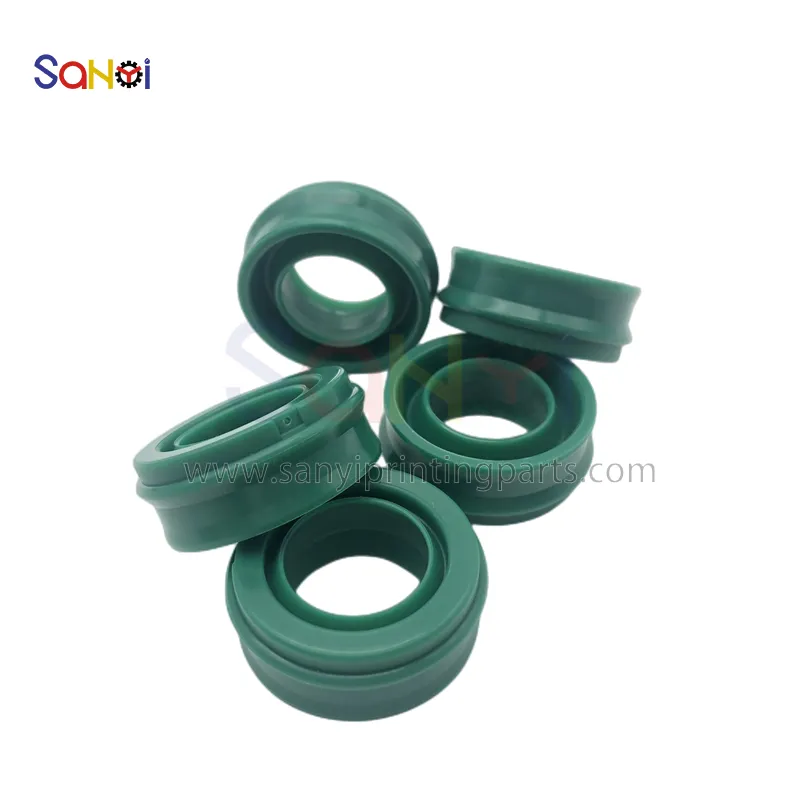 M2.184.1011 Cylinder Valve Seal Green Rubber Piston 16x26x10.7mm 
