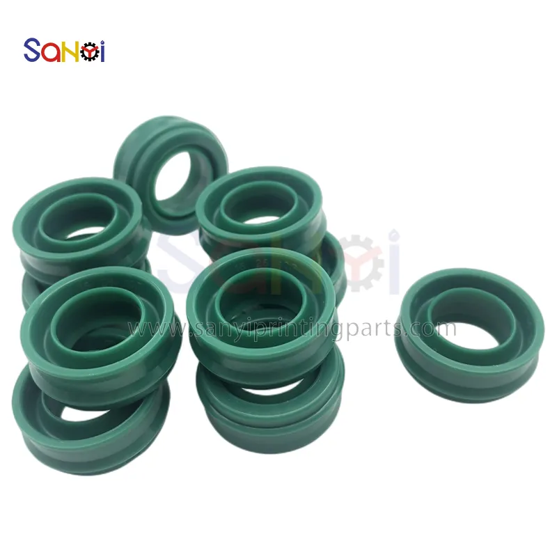 M2.184.1011 Cylinder Valve Seal Green Rubber Piston 16x26x10.7mm 
