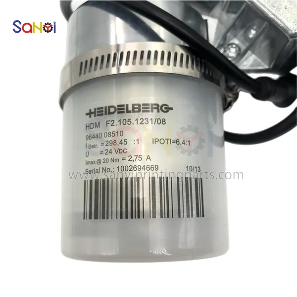 F2.105.1231 F2.105.1231/08 Servo Drive Motor For Heidelberg Parts