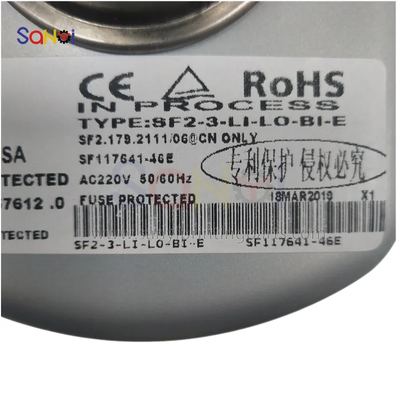 G2.179.1501 Blower 240V For Heidelberg SM52 SM74 Machine Parts