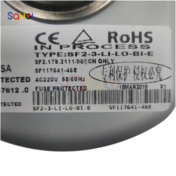 G2.179.1501 Blower 240V For Heidelberg SM52 SM74 Machine Parts