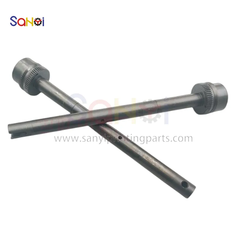 66.010.314 arbre d'engrenage de rouleau d'encre 360mm 36cm de long pour heidelberg cd102