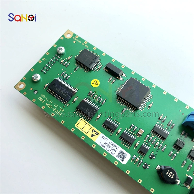 Écran d'affichage 00.781.4974 pour pièces de machine d'impression heiddelberg