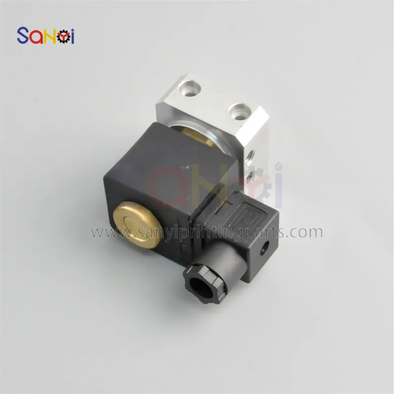 Électrovanne s9.164.1437 80x45x27mm pour machine d'impression heidelberg  