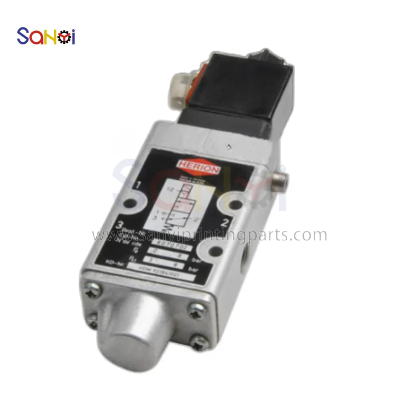 92.184.1021/01 Electromagnetic Valve 3/2-Way For Heidelberg Printing 